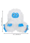 KONG Holiday Játék Frizzlees Yeti M/L