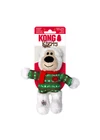 KONG Holiday Wild Knots Medve M/L - fehér