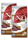 N&amp;D Dog Quinoa Skin&amp;coat Vadhús 2x7kg