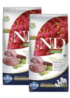 N&amp;D Dog Quinoa Weight Management Bárány 2x7kg