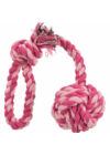 Labda kötélből 5,5 cm/30 cm - pink
