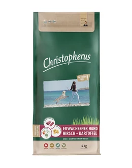 Christopherus Dog Adult Grainfree Szarvas és burgonya Large,12kg