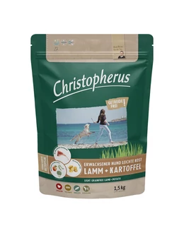 Christopherus Dog Light Grainfree Bárány és burgonya 1,5kg