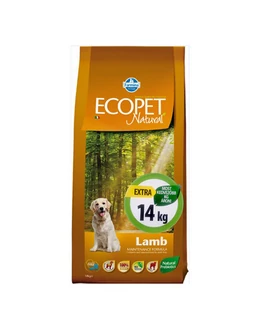 Ecopet Natural Adult Lamb Medium 12+2 kg