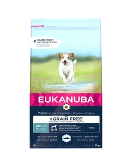 Eukanuba Adult Grain Free Small and Medium Ocean Fisch 3kg