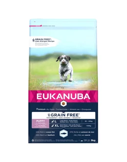 Eukanuba Puppy and Junior Grain Free Large Ocean Fisch 3kg