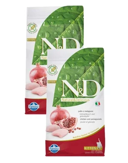N and D Cat Csirke és Gránátalma Kitten 300 g