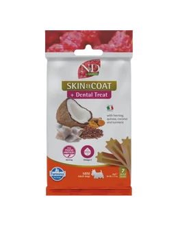 N&D Quinoa Jutalomfalat Skin&coat Hering Mini, 60g