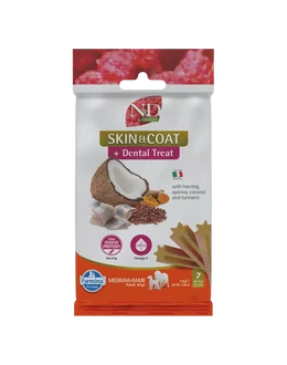 N&D Quinoa Jutalomfalat Skin&coat Hering Medium/Maxi, 100g