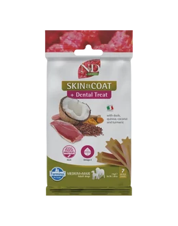 N&D Quinoa Jutalomfalat Skin&Coat Kacsa Medium/Maxi, 100g