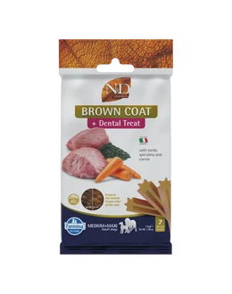 N&D Brown Dog Jutalomfalat Bárány Medium/Maxi, 110g