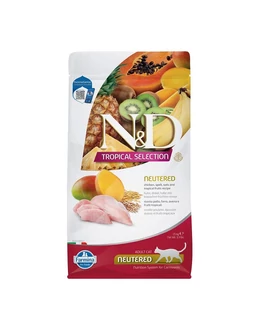 ND Cat Tropical Seleciton Csirke Neutered 1,5kg