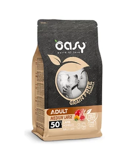 Oasy Dog GF Adult Medium/Large Bárány 12kg