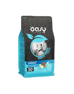 Oasy Dog GF Adult Medium/Large Fish 12kg