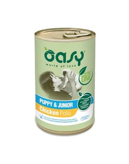 Oasy Dog Lifestage Puppy Paté Csirke 400g