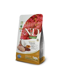 N and D Cat Quinoa Skin&amp;coat Quail 300g