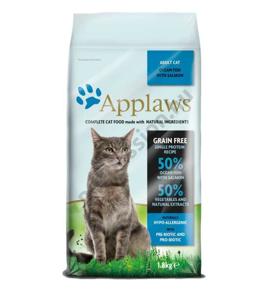 Applaws Cat Tengeri Hal és Lazac 1,8kg
