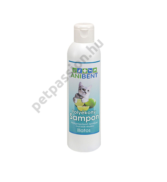 Anibent Sampon macskáknak, lime 200ml