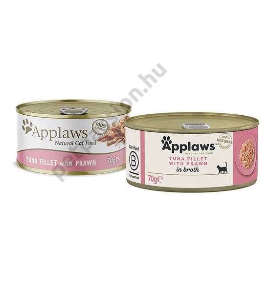 Applaws Cat Tonhal Filé Garnélával 70g