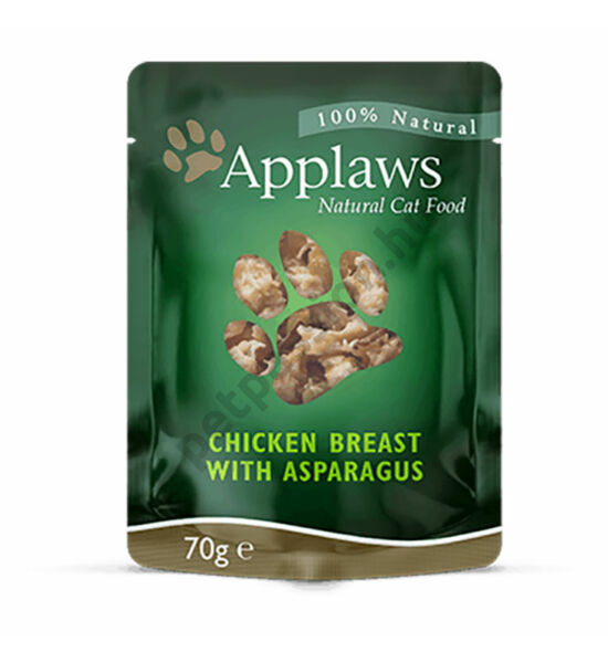 Applaws Cat Csirke Spárgával, 70g