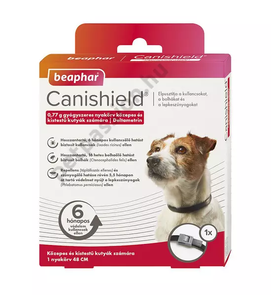 Canishield S/M nyakörv kutyának, 48cm