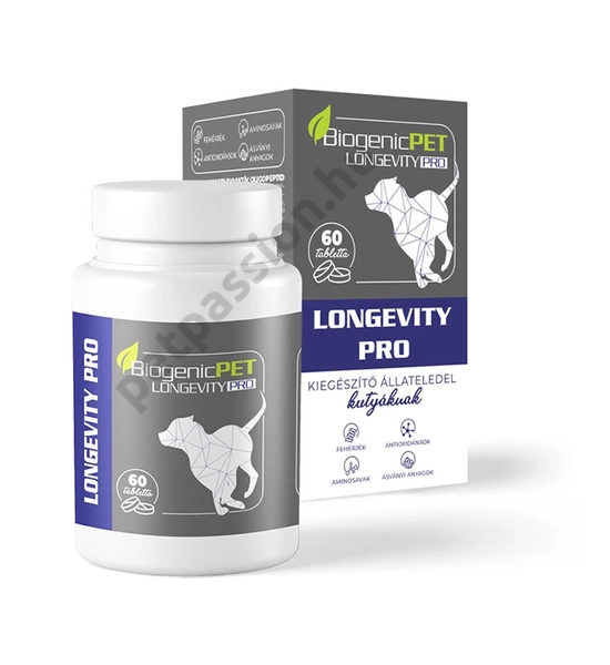 BiogenicPet Longevity Pro tabletta 60x