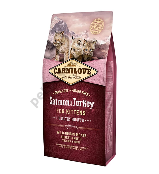 CARNILOVE Cat Kitten Lazac és Pulyka 6kg