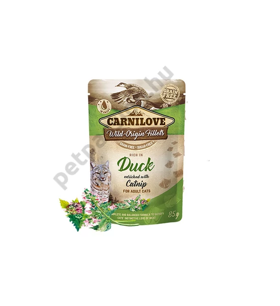 Carnilove cat kacsa macskamentával 85g