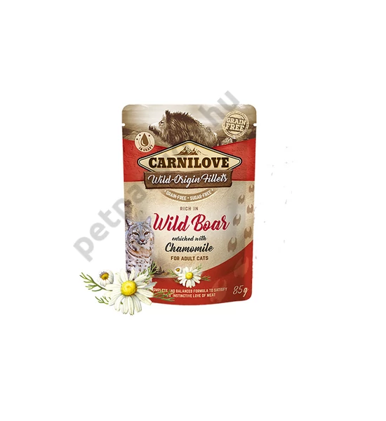 Carnilove cat vaddisznó kamillával 85g