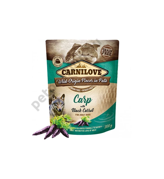 CARNILOVE Dog Ponty és fekete répa 300g