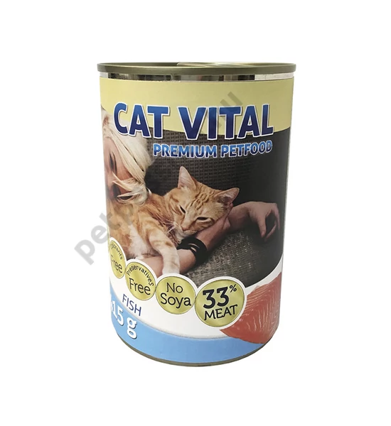 Cat vital konzerv hal 415g