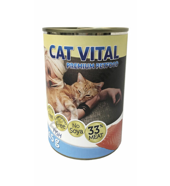 Cat vital konzerv hal 415g