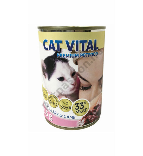 Cat vital kitten konzerv baromfi-vad 415g