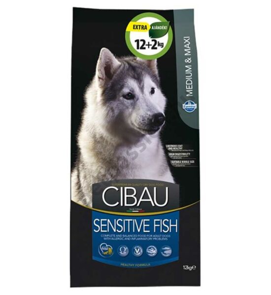Cibau Sensitive Fish Medium and Maxi 12 kg