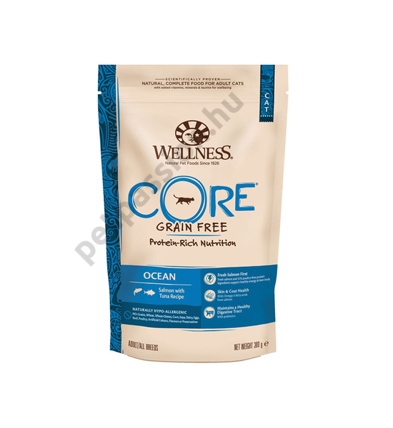Wellness Core Cat Ocean Lazac és Tonhal Adult 300g