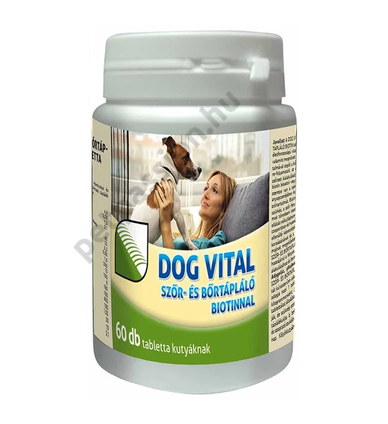 DOG VITAL Szőr- Bőrtápláló Tabletta Biotinnal