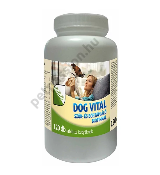 DOG VITAL Szőr- Bőrtápláló Tabletta Biotinnal