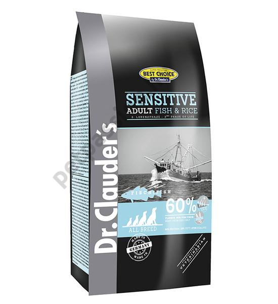 Dr.Clauders Sensitive Hal és Rizs 12,5 kg