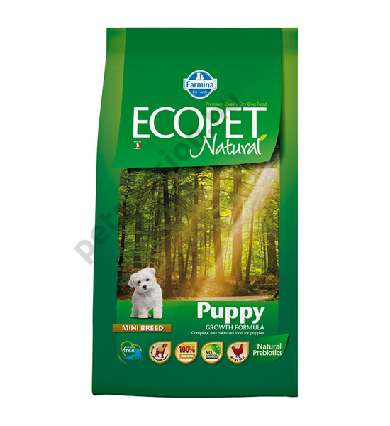 Ecopet Natural Puppy Mini 2,5 kg