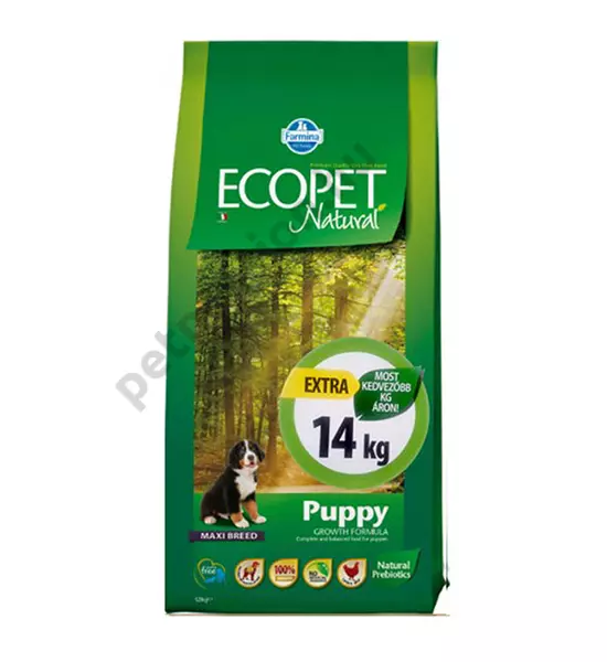 Ecopet Natural Puppy Maxi 12+2 kg