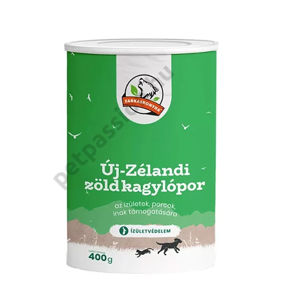 Farkaskonyha Új-Zélandi Zöldkagylópor 400g