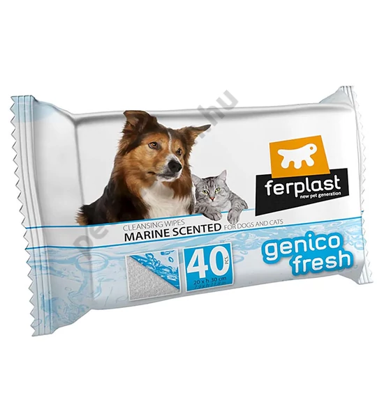 GENICO FRESH MARINE Tisztító törlőkendő 40x