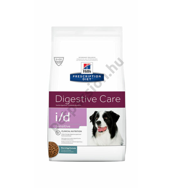 HILLS PD Canine I/D Sensitive Tojás és rizs 12kg
