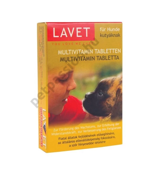 Lavet Multi tabletta kutyáknak, 50db