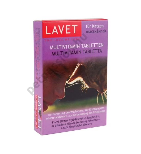 Lavet Multi tabletta macskának, 50db