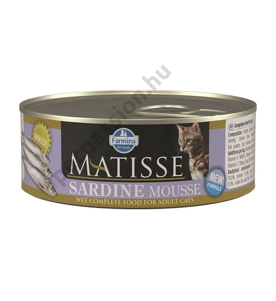 Matisse Mousse Szardínia 85g