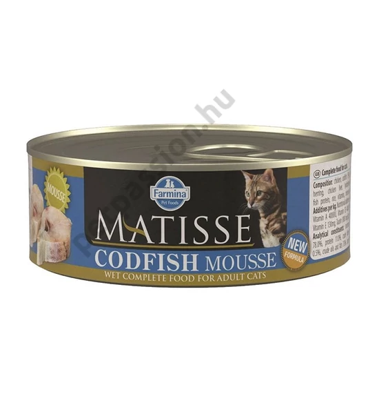 Matisse Mousse Tőkehal 85g