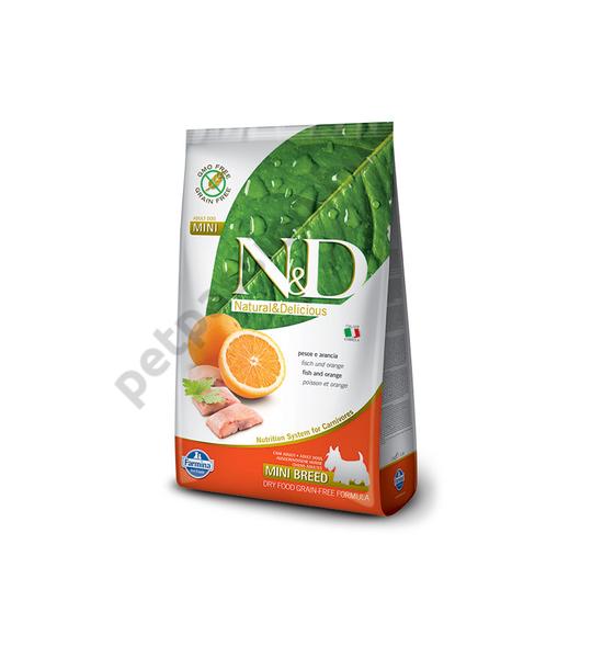 N and D Hal és Narancs Mini 7kg