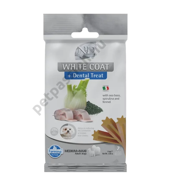 N&D White Dog Jutalomfalat Bárány Medium/Maxi, 110g