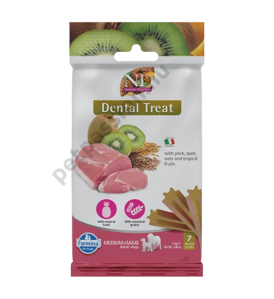 N&D Tropical Selection Jutalomfalat Sertés Medium/Maxi, 100g